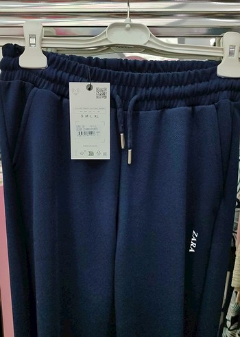 Kadın Lacivert Rahat Kesim Eşofmanalti - Görsel 5