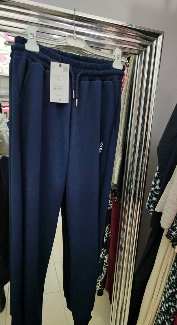 Kadın Lacivert Rahat Kesim Eşofmanalti - Görsel 3