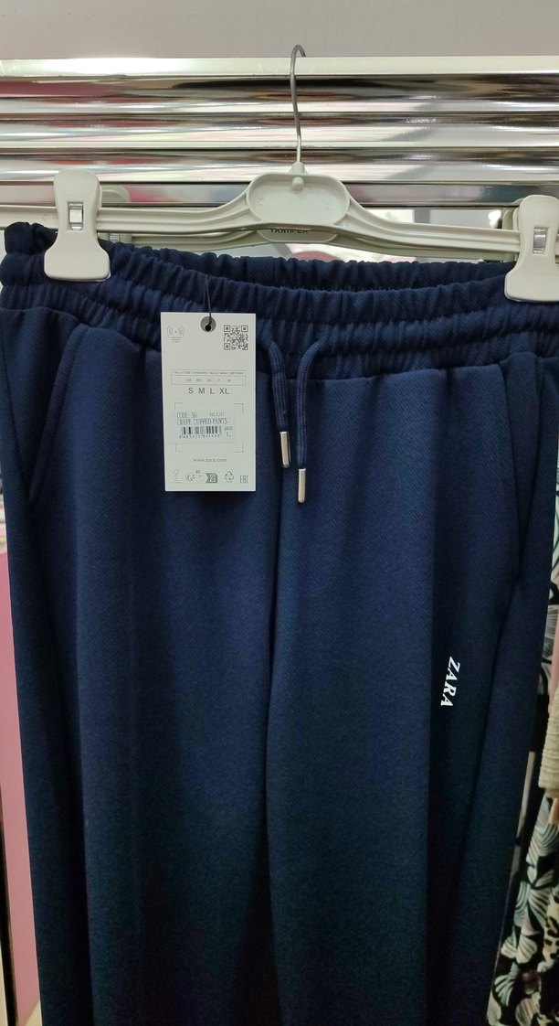 Kadın Lacivert Rahat Kesim Eşofmanalti - Görsel 5