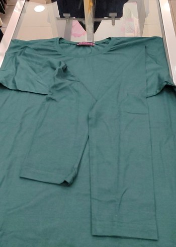 zümrüt yeşili ledeka kadın badi - Görsel 3