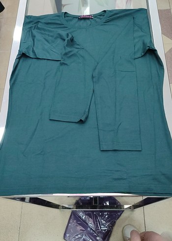 zümrüt yeşili ledeka kadın badi - Görsel 2