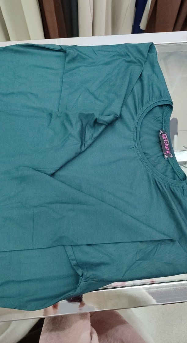 zümrüt yeşili ledeka kadın badi - Görsel 4