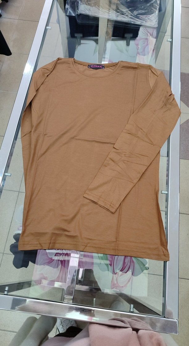 ledeka uzun kollu kadın badi bluz - Görsel 2