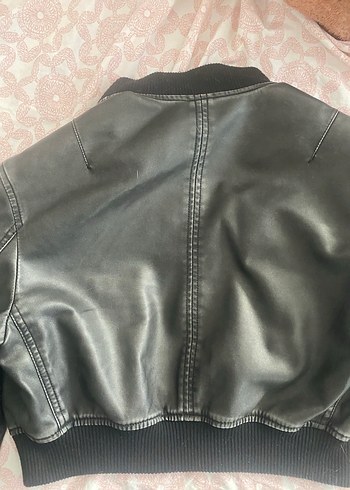 s Beden siyah Renk Bershka Deri Kadın Ceket