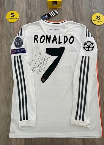 Adidas Cristiano Ronaldo İmzali Forma