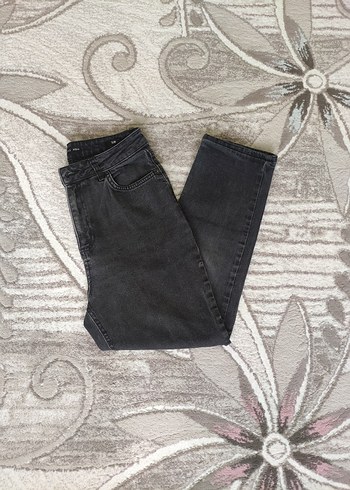 Diğer Koyu Gri Denim Jean