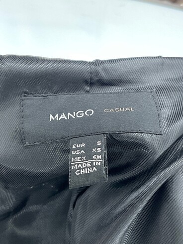 s Beden siyah Renk Mango Kaban %70 İndirimli.