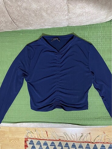 Trendyol & Milla Lacivert crop