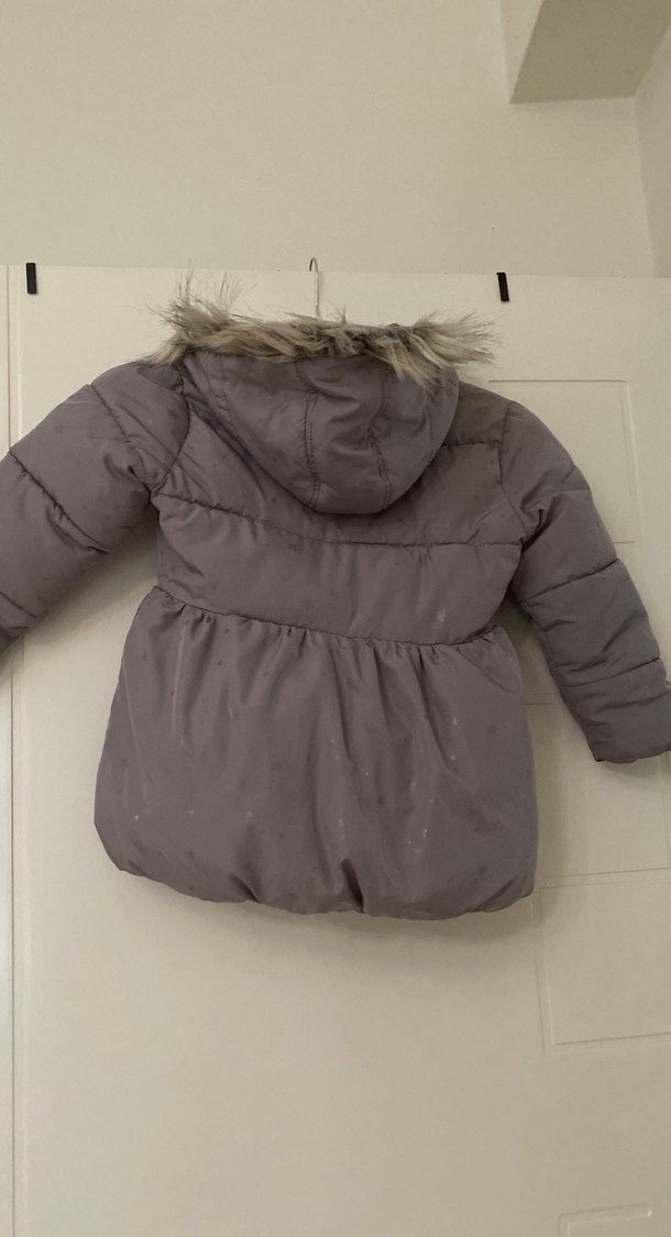 Koton Kids Gri Kapüşonlu Çocuk Montu — görsel 5/5