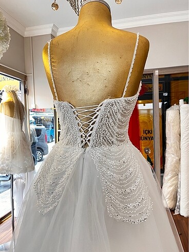 Özel dikim gelinlik - Görsel 6