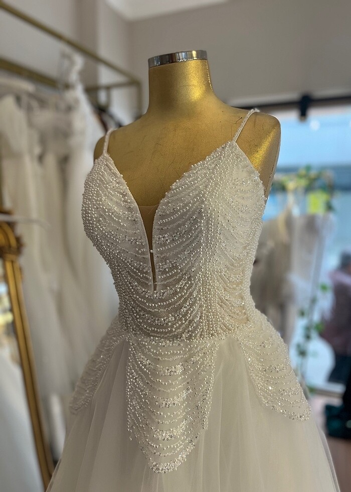 Özel dikim gelinlik - Görsel 3