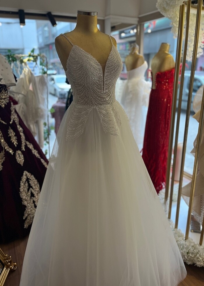 Özel dikim gelinlik - Görsel 4