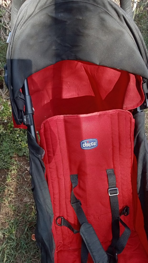 Kırmızı Chicco Bebek Arabası - Görsel 2