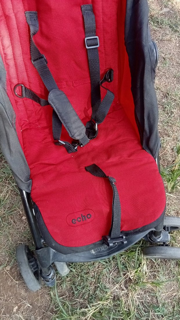 Kırmızı Chicco Bebek Arabası - Görsel 3