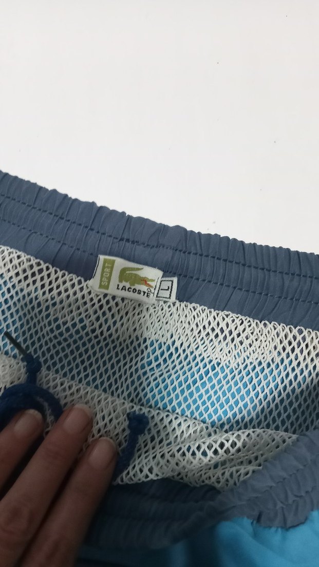 Lacoste Erkek Mini Mavi Spor Şort - Görsel 3