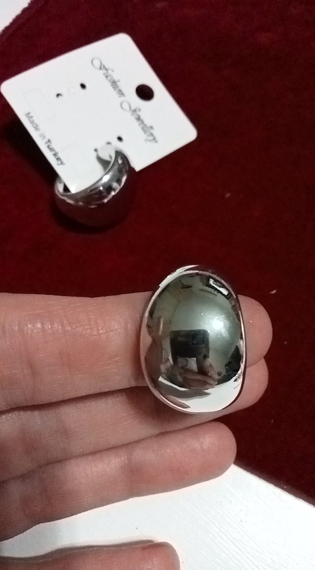 çelik Orta boy kalinKadın Küpe - Görsel 4