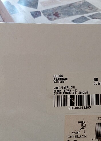 Guess 38 süet ayakkabı - Görsel 7