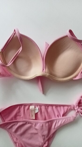 36 Beden pembe Renk Penti bikini takim
