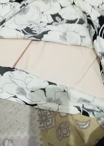 spazio M desenli likralı  Elbise - Görsel 4