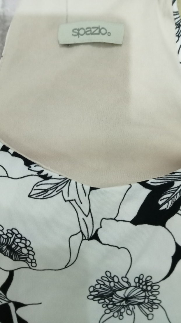 spazio M desenli likralı  Elbise - Görsel 2