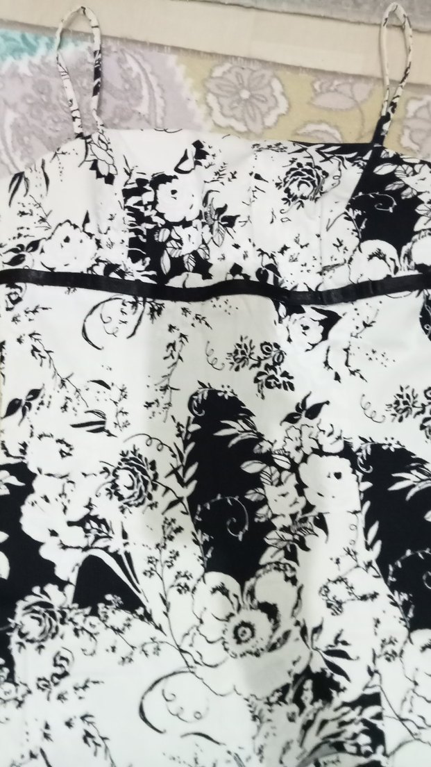 journey S beden ince askiDesenli Elbise - Görsel 3