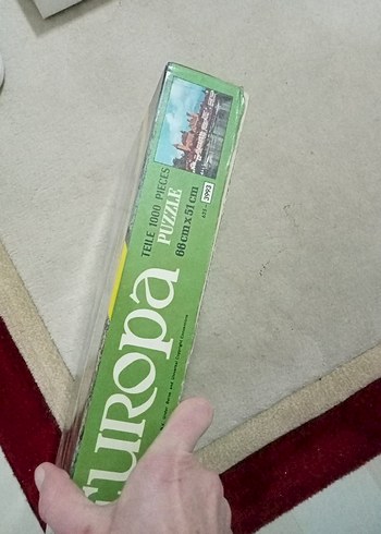 Milton Bradley 1000 Parça Puzzle - Şehir Manzarası yurtdışı - Görsel 3