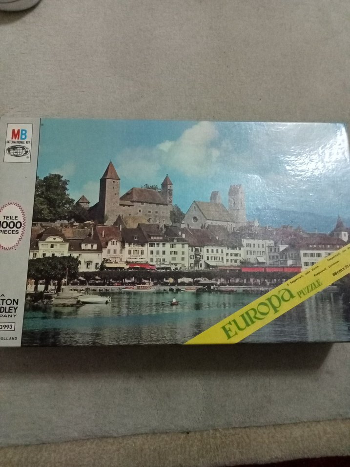 Milton Bradley 1000 Parça Puzzle - Şehir Manzarası yurtdışı - Görsel 2