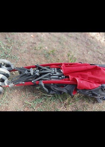 Kırmızı Chicco Bebek Arabası - Görsel 7