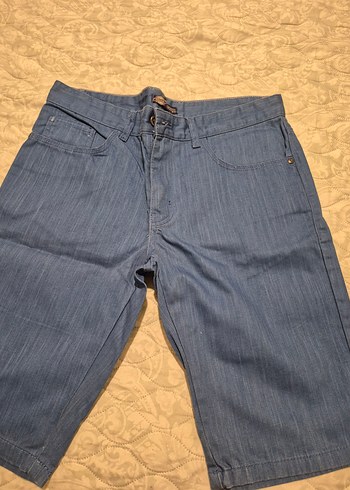 LC Waikiki Mavi Denim Sort 32 Beden