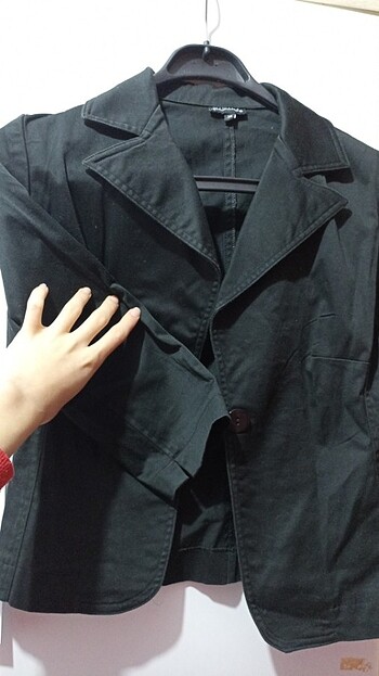 Zara Siyah kadın blazer ceket 