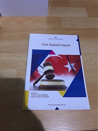 Türk siyasal hayatı açıköğretim