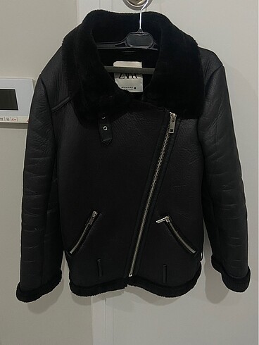 Zara Zara biker deri ceket