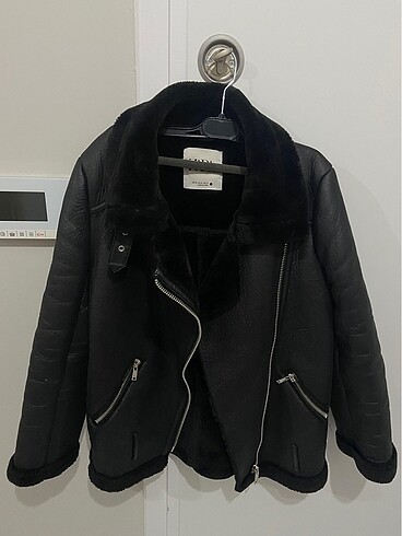 Zara biker deri ceket