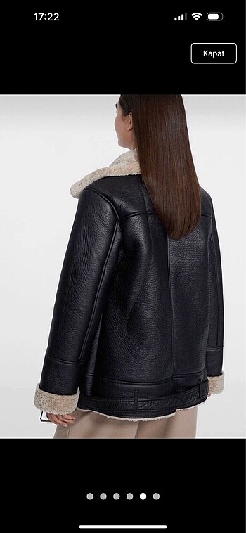 Stradivarius Stradivarius Suni Deri Biker Ceket