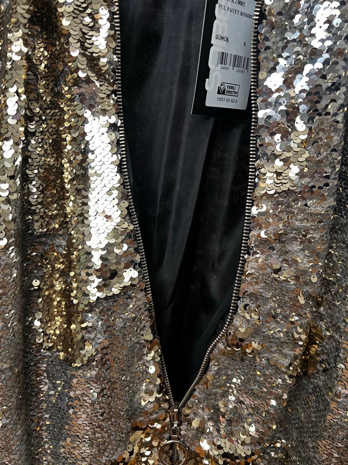 Payetli Ceket - Görsel 3