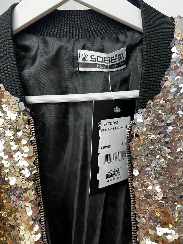 Payetli Ceket - Görsel 2