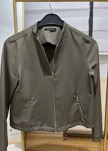 Kadın Haki Ceket - Görsel 4
