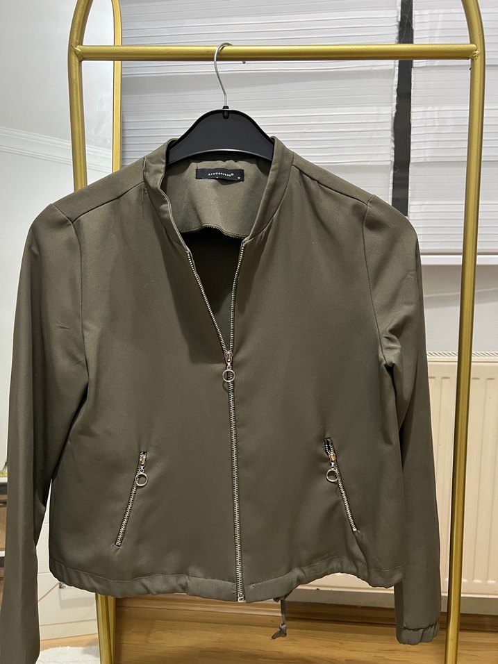 Kadın Haki Ceket - Görsel 5