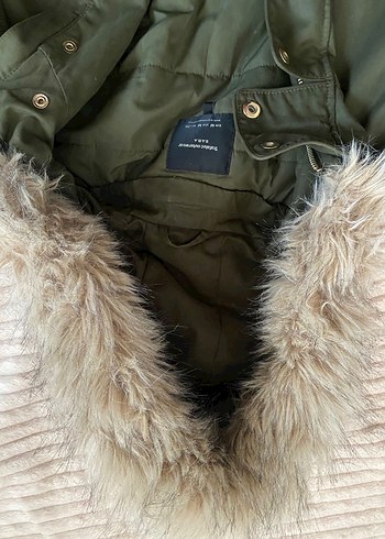 Zara Kürk Detaylı Kadın Mont - Görsel 6