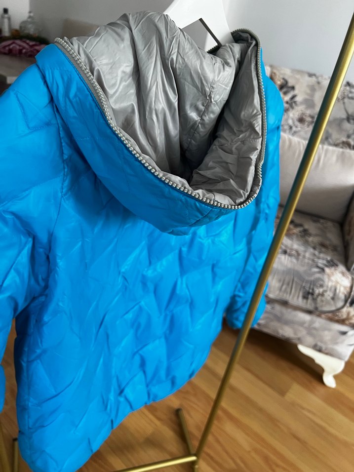 Colins Kaz Tüyü Mont - Görsel 4