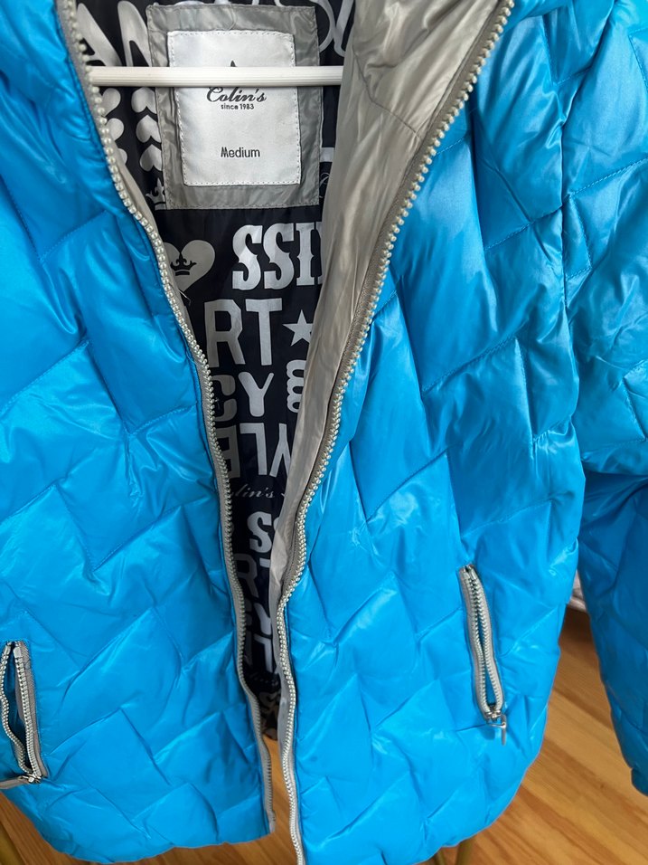 Colins Kaz Tüyü Mont - Görsel 3