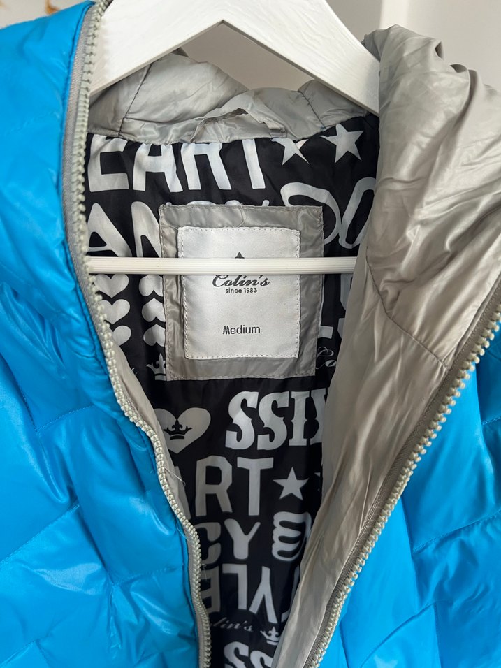 Colins Kaz Tüyü Mont - Görsel 2