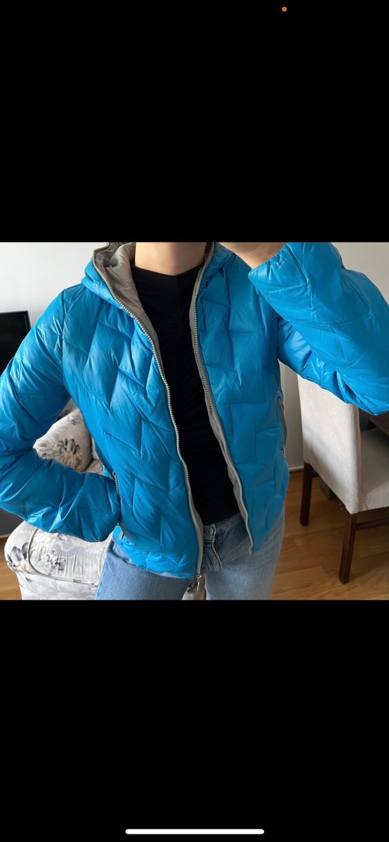 Colins Kaz Tüyü Mont - Görsel 5