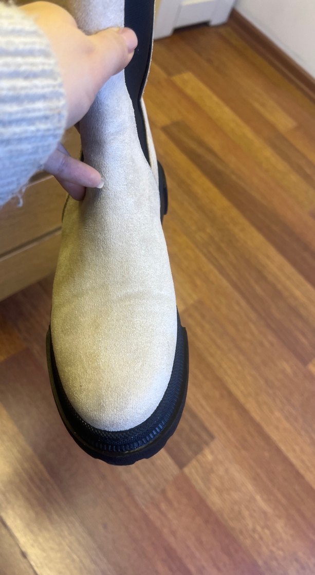 Kadın Bej Süet Postal Bot - Görsel 3