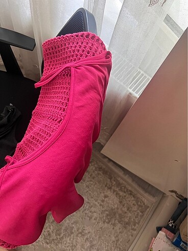 Koton file astarlı elbise - Görsel 8