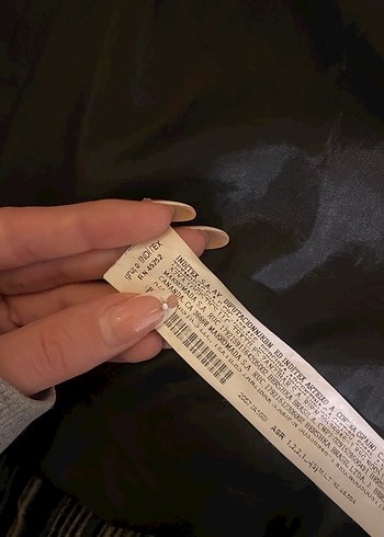 l Beden siyah Renk BERSHKA cizgili ceket