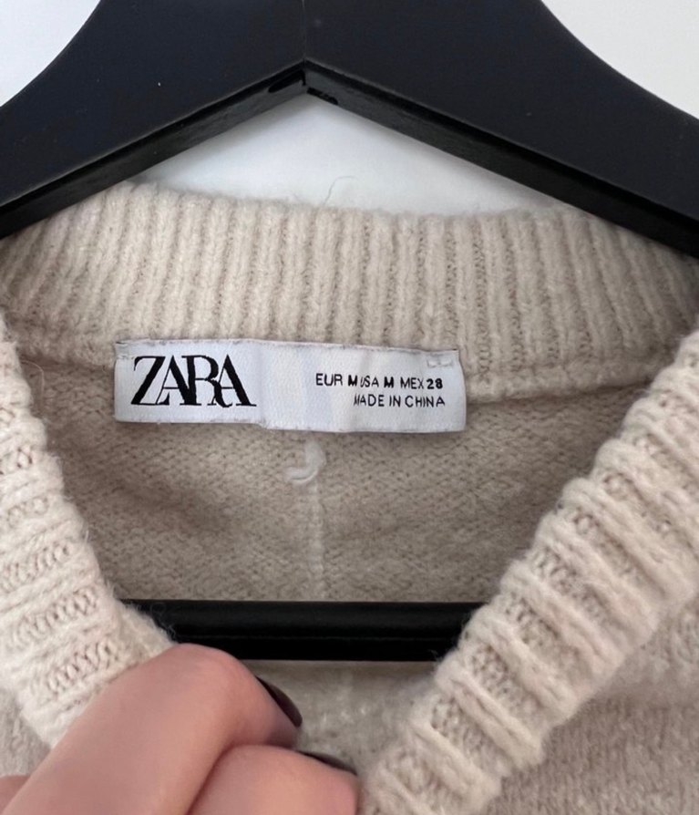 zara kalın kazak - Görsel 2