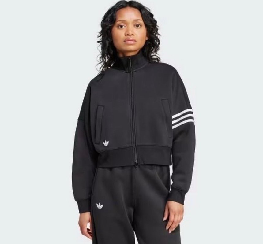 ADİDAS crop fermuarli sweatshirt - Görsel 2