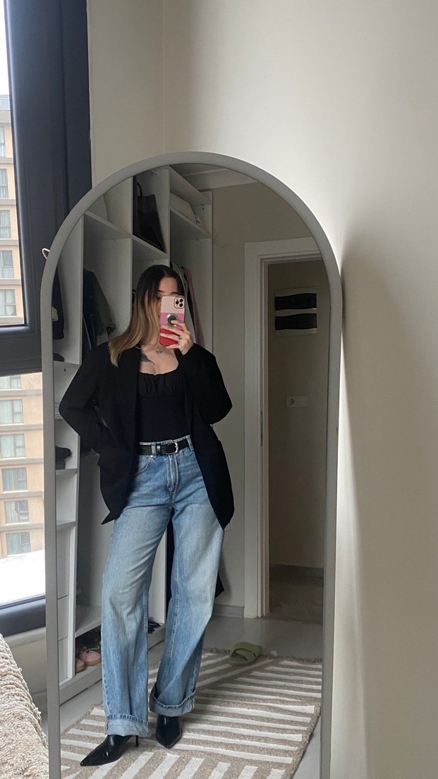 h&m oversize blazer - Görsel 2