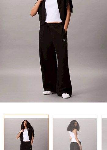 xs Beden calvin siyah oversize esofman alti